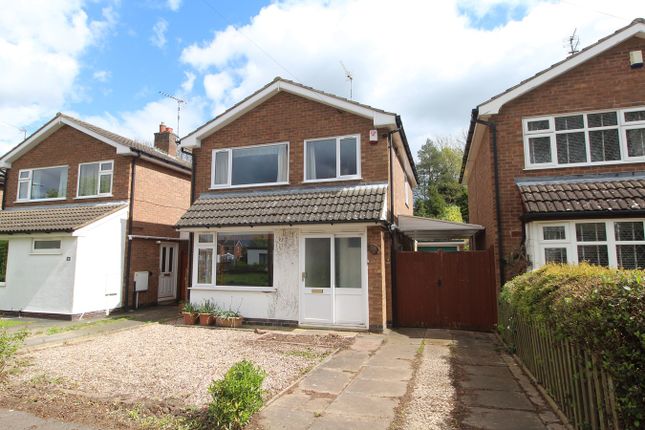 Thumbnail Detached house for sale in Wavertree Close, Cosby, Leicester