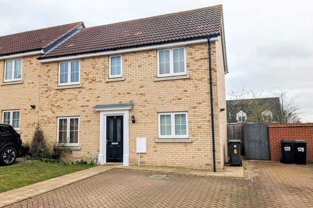 Thumbnail Semi-detached house for sale in Cygnet Road, Stowmarket