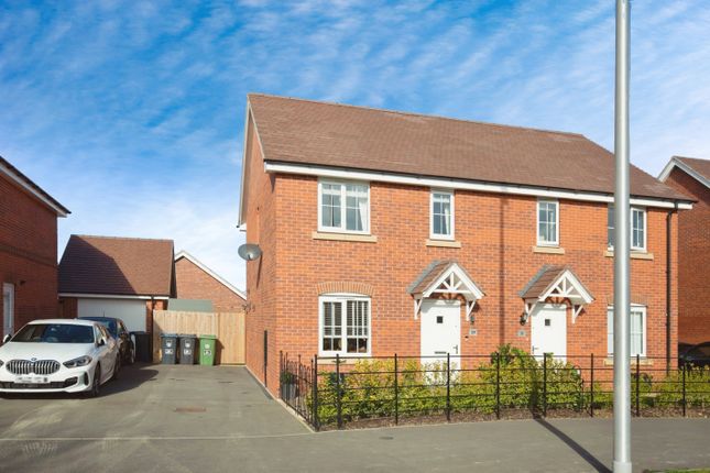 Thumbnail Semi-detached house for sale in Drooper Drive, Stratford-Upon-Avon, Warwickshire