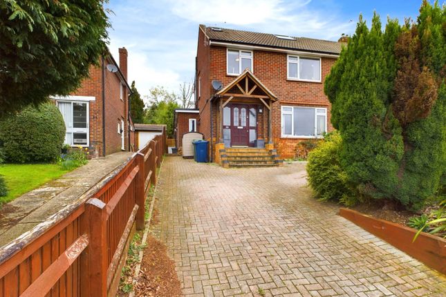 Thumbnail Semi-detached house for sale in Hillside Road, Marlow - No Upper Chain