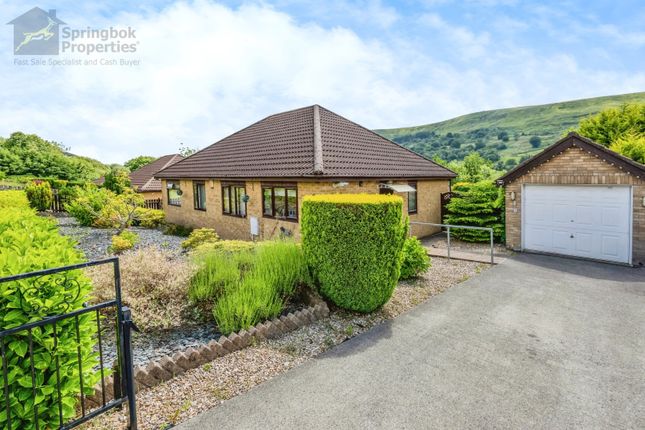 Thumbnail Detached bungalow for sale in Gwaun Delyn Close, Nantyglo, Ebbw Vale, Gwent