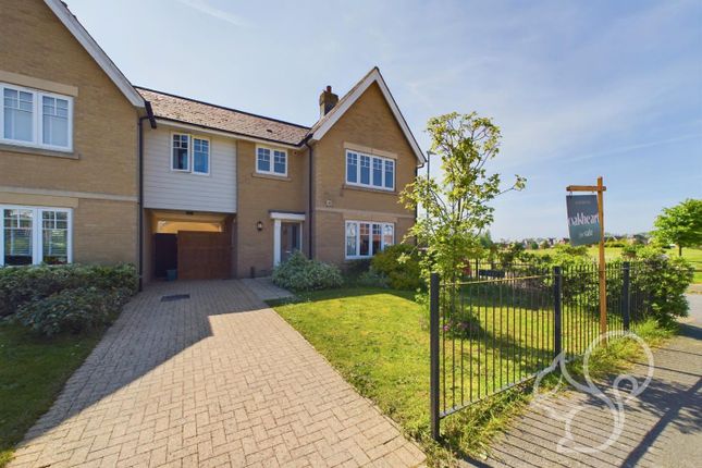 Link-detached house for sale in Tile House Lane, Great Horkesley, Colchester