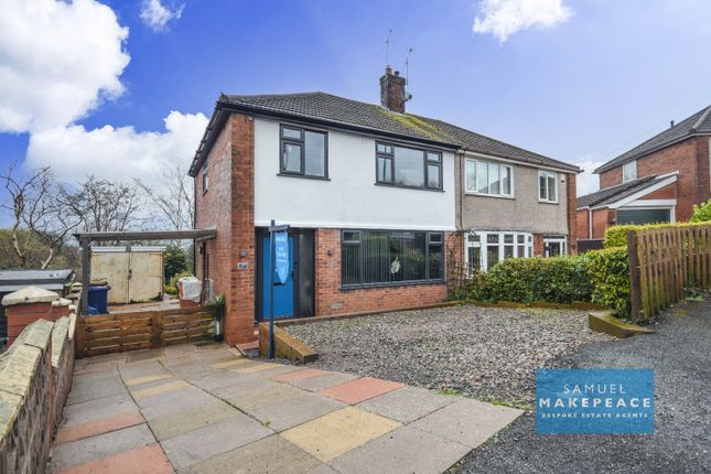 Thumbnail Semi-detached house for sale in Gill Bank Road, Kidsgrove, Stoke-On-Trent