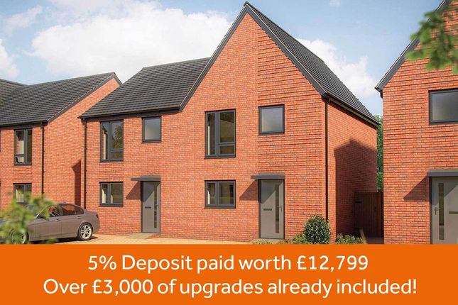 Thumbnail Semi-detached house for sale in "The Eveleigh" at Woodcote Way, Chesterfield