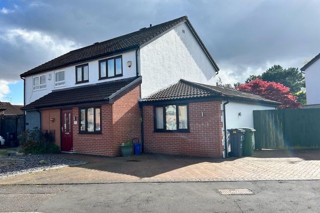 Thumbnail Semi-detached house for sale in Pennyroyal Close, St. Mellons, Cardiff