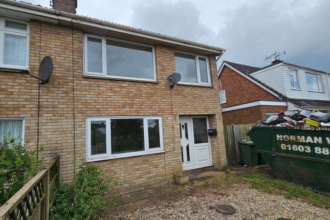 Semi-detached house for sale in 18 St. Guthlac Close, Swaffham, Norfolk