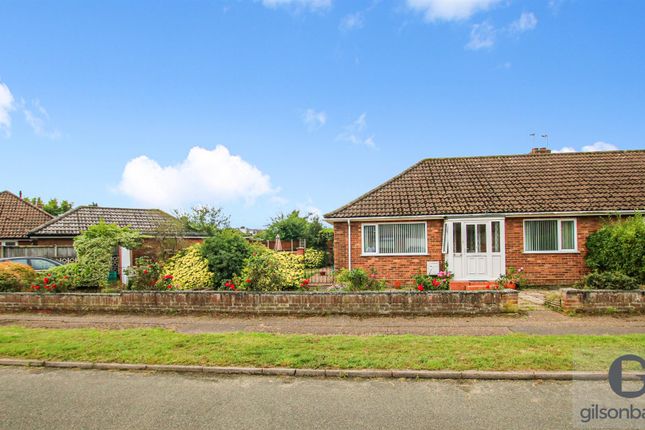 Semi-detached bungalow for sale in St. Andrews Road, Hellesdon, Norwich