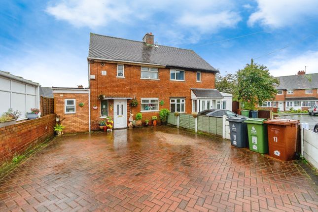 Thumbnail Semi-detached house for sale in Cranfield Place, Walsall, West Midlands