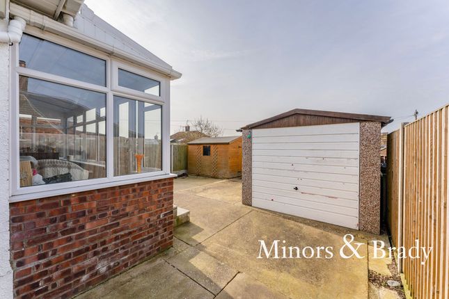 Semi-detached bungalow for sale in Norwich Road, Caister-On-Sea