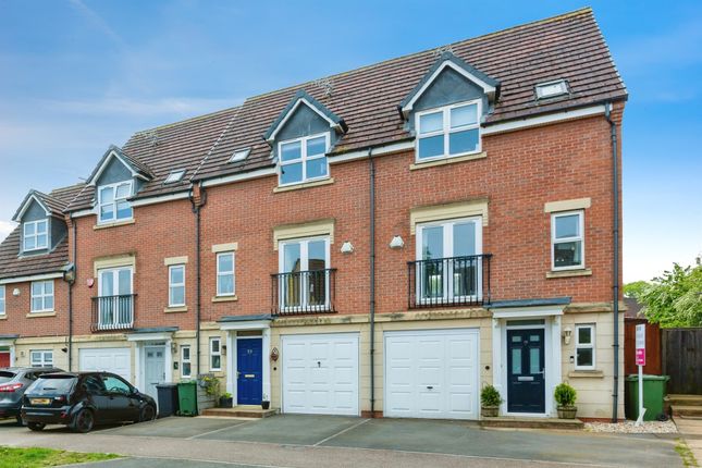 Thumbnail End terrace house for sale in Haddon Way, Loughborough
