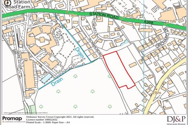 Thumbnail Land for sale in Roman Road, Sandford, Winscombe