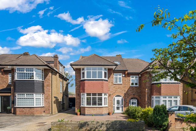 Thumbnail Semi-detached house for sale in Overton Road, Southgate, London
