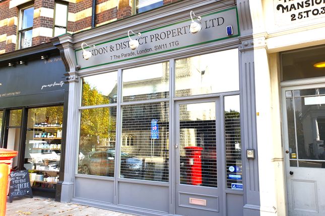 Retail premises to let in St. John's Hill, London