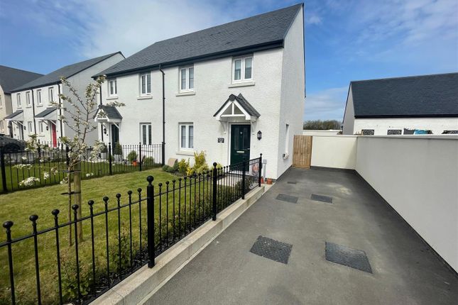 Semi-detached house for sale in Primrose Drive, Sherford, Plymouth