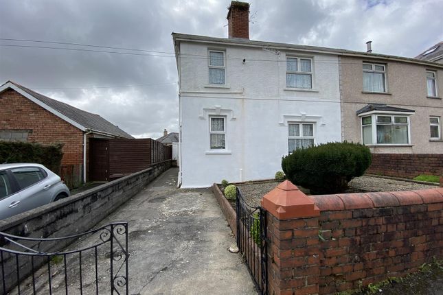Thumbnail Semi-detached house for sale in Waun Road, Llanelli