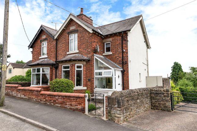 Thumbnail Semi-detached house for sale in The Common, Crich, Matlock, Derbyshire