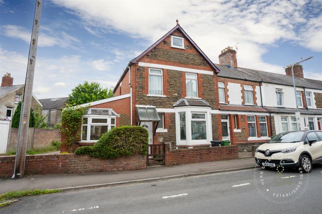 Thumbnail End terrace house for sale in Hawthorn Road East, Llandaff North, Cardiff