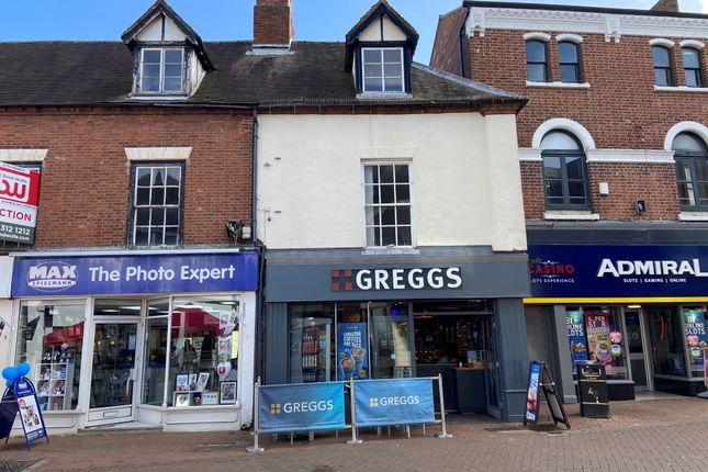 Retail premises for sale in 23 Lower Brook Street, Rugeley, Staffordshire