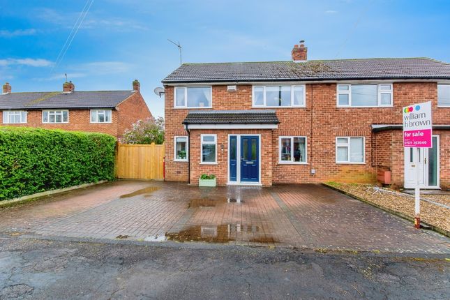 Semi-detached house for sale in Robertson Drive, Sleaford