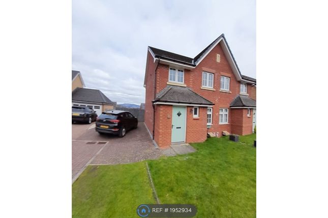 Thumbnail Semi-detached house to rent in Auchness Place, Inverkip, Greenock