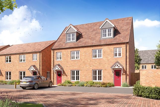 Thumbnail Semi-detached house for sale in "The Crofton G - Plot 108" at Heron Crescent, Melton Mowbray