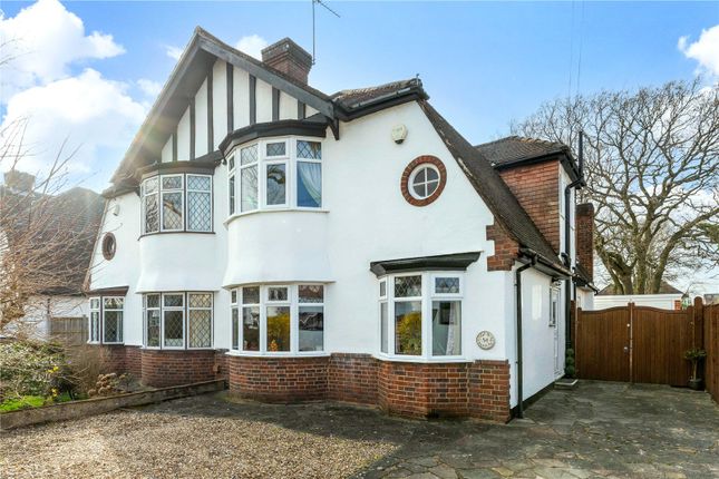 Semi-detached house for sale in Woodhurst Avenue, Petts Wood, Orpington