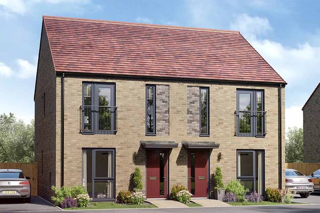 Thumbnail Semi-detached house for sale in "The Dalton" at Russell Road, Locking, Weston-Super-Mare
