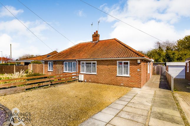 Semi-detached bungalow for sale in Oval Avenue, New Costessey, Norwich