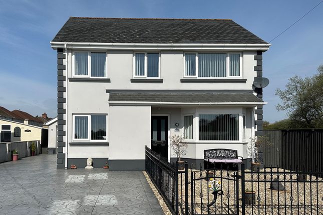 Thumbnail Detached house for sale in Lewis Avenue, Cwmllynfell, Swansea.