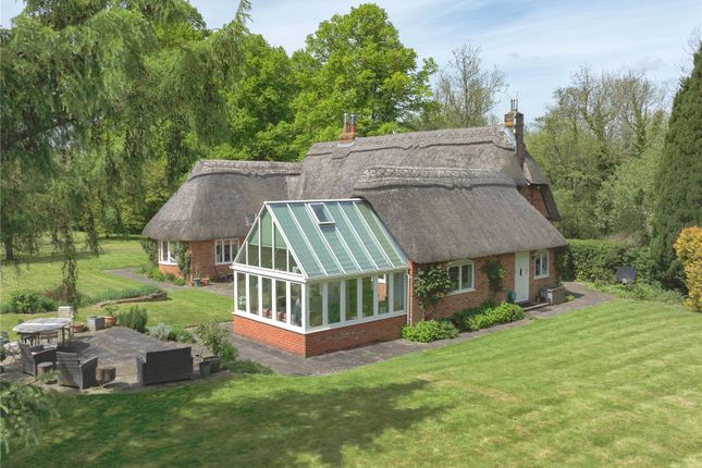 Detached house for sale in Bransbury, Barton Stacey, Winchester, Hampshire