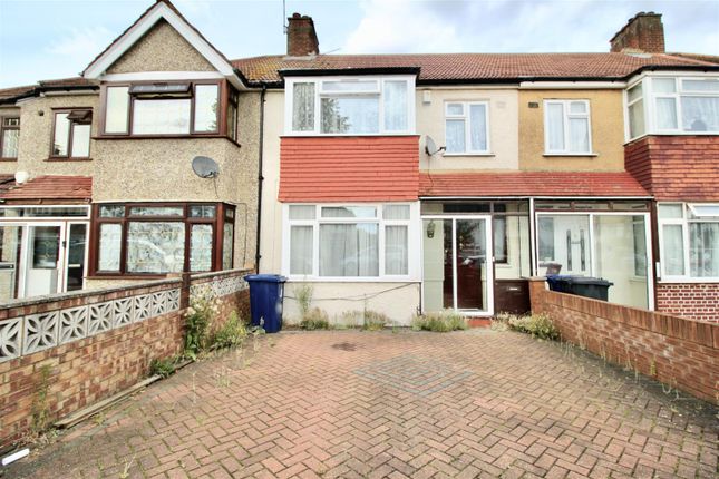 Thumbnail Terraced house for sale in Garrick Road, Greenford