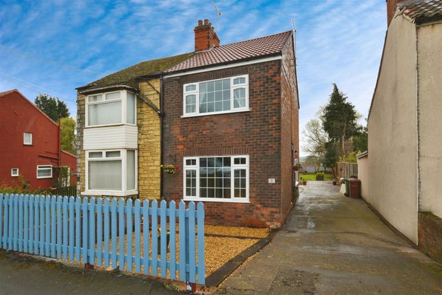 Thumbnail Semi-detached house for sale in Station Road, Gunness, Scunthorpe