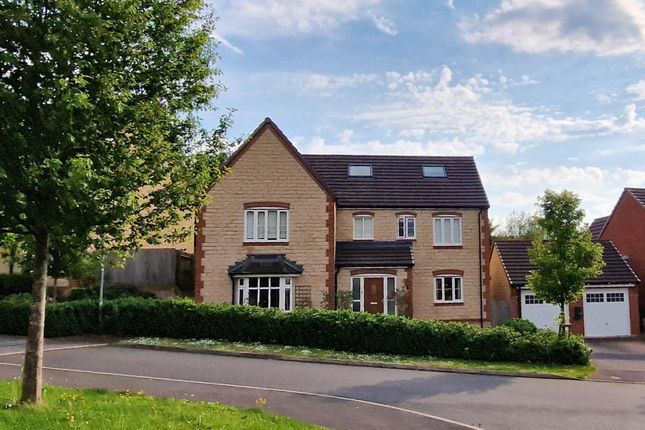 Thumbnail Detached house for sale in Adams Meadow, Wanborough