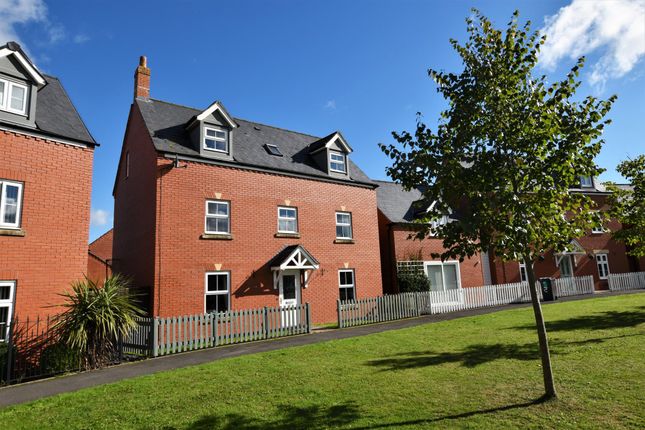 Thumbnail Detached house for sale in Gallowsfield Walk, Market Drayton, Shropshire