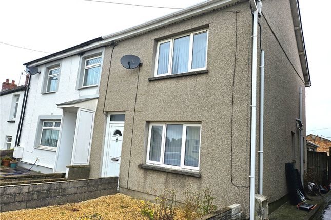 Thumbnail End terrace house for sale in High Street, Kenfig Hill, Bridgend