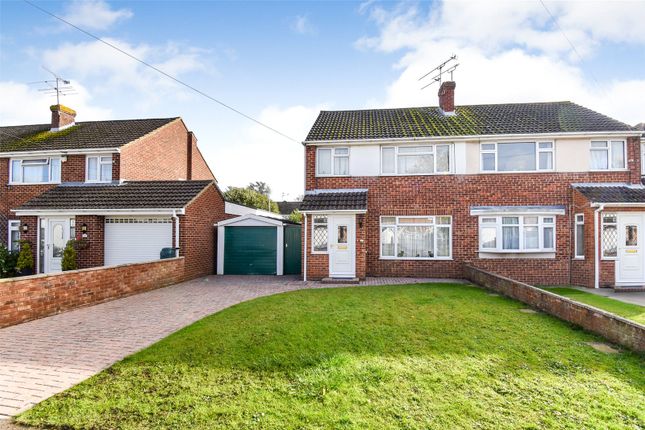 Thumbnail Semi-detached house for sale in Meadow Way, Aldershot, Hampshire