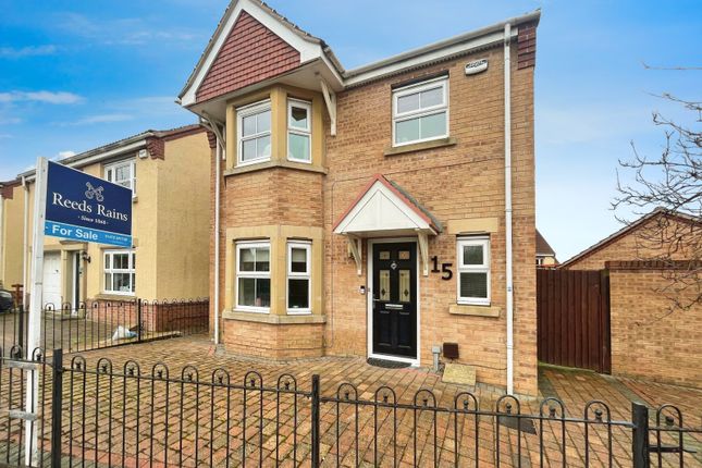 Detached house for sale in Caspian Crescent, Scartho Top, Grimsby, Lincolnshire