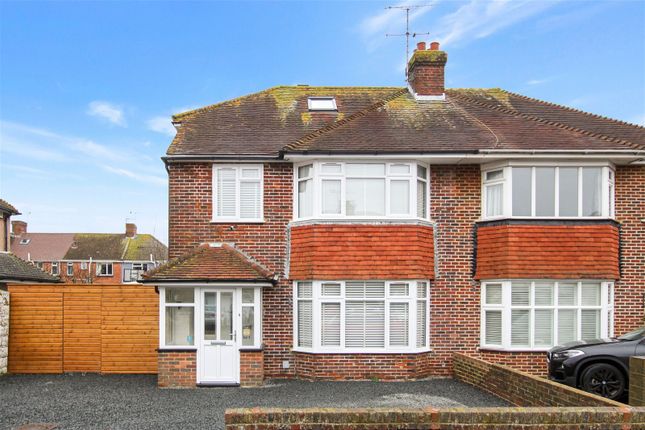 Semi-detached house for sale in Broadwater Way, Worthing