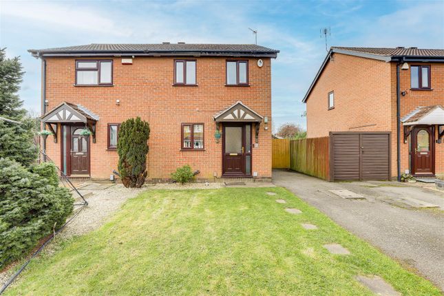 Thumbnail Semi-detached house for sale in Rugeley Avenue, Long Eaton, Derbyshire