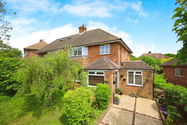 Thumbnail Semi-detached house for sale in Fitzjohns Road, Lewes, East Sussex