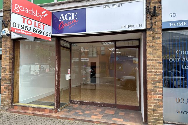 Retail premises to let in 5C Rumbridge Street, Totton, Southampton