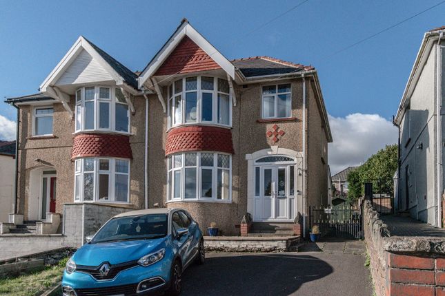 Thumbnail Semi-detached house for sale in Townhill Road, Cockett, Swansea