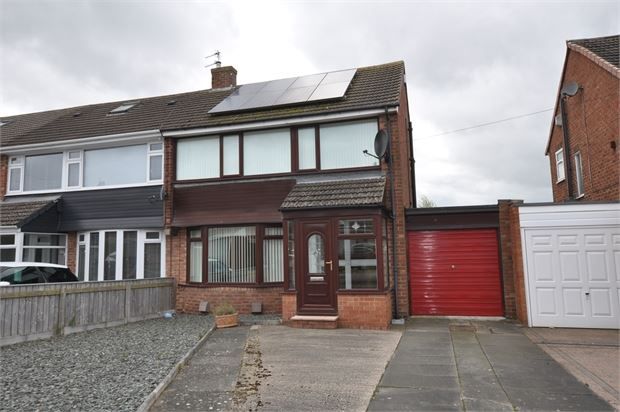 Thumbnail Semi-detached house for sale in Rayleigh Drive, Wideopen