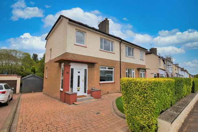 Thumbnail Semi-detached house to rent in Graffham Avenue, Giffnock, Glasgow