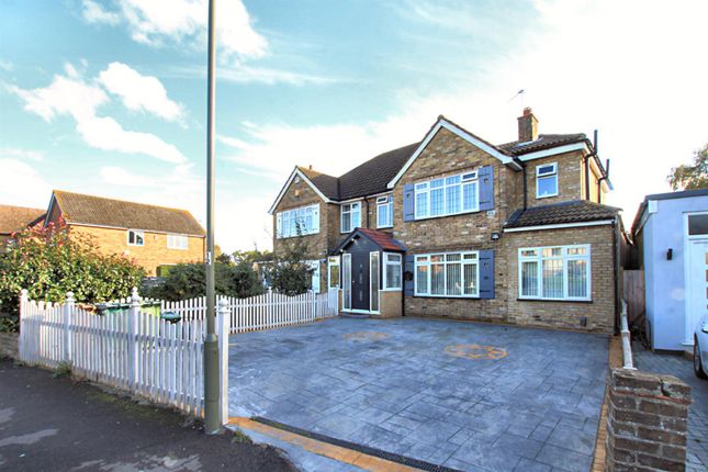 Thumbnail Semi-detached house for sale in Oaks Road, Staines-Upon-Thames