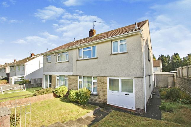 Thumbnail Semi-detached house for sale in Penmaen Walk, Michaelston-Super-Ely, Cardiff