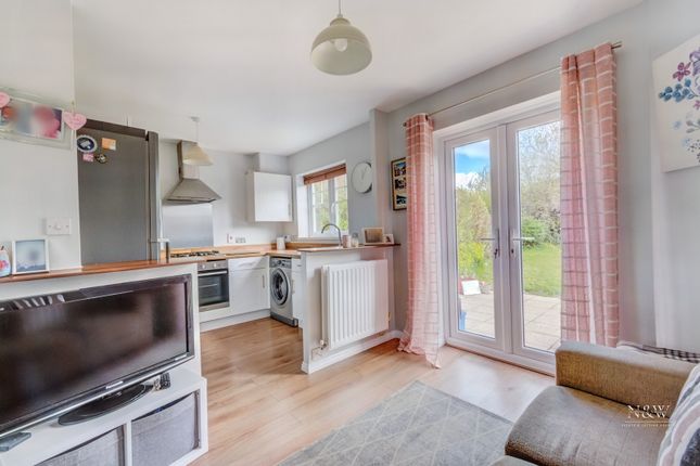 End terrace house for sale in Lodwick Rise, St. Mellons, Cardiff.
