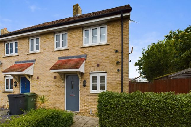 Thumbnail End terrace house for sale in Allisons Close, Thetford