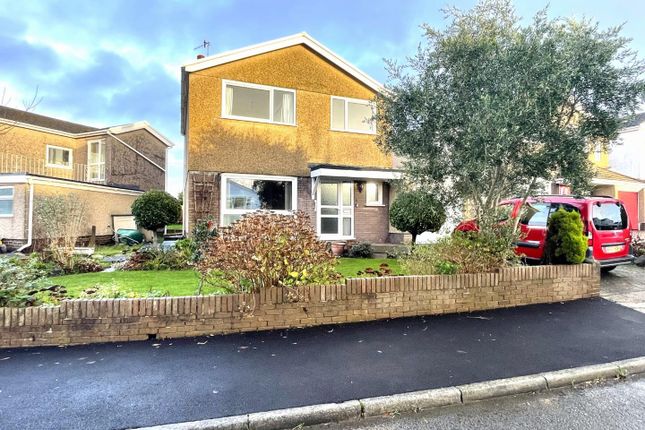 Thumbnail Detached house for sale in Woollacott Drive, Newton, Swansea