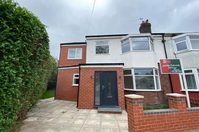 Thumbnail Property to rent in Bentley Road, Chorlton Cum Hardy, Manchester